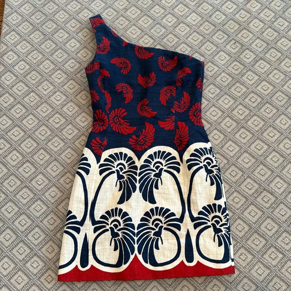 NWT- La Double J Bold Shoulder Mini Dress- XS